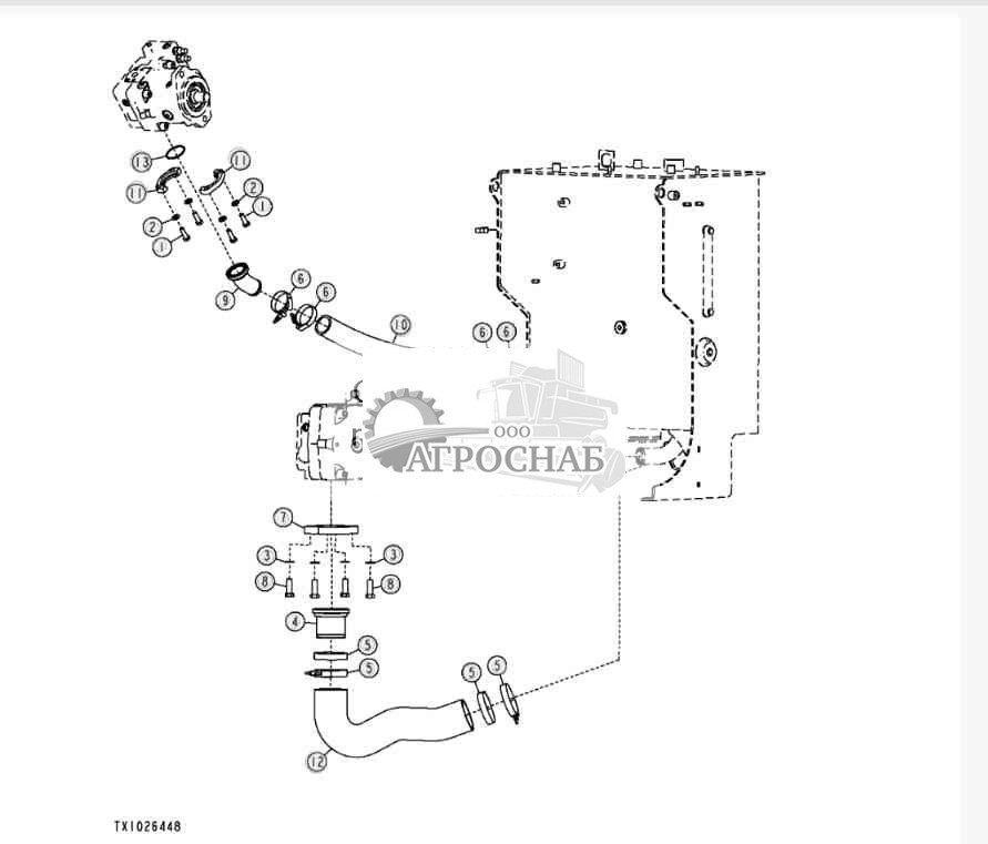 Suction Lines (Harvester) 